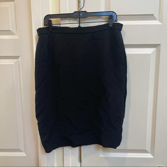 Genny Cro Vintage Black Pencil Skirt - Picture 2 of 8